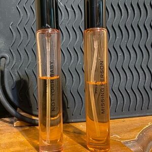 Phlur not your baby missing person travel size half used lot of 2